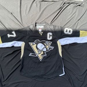 Sidney Crosby authentic Pittsburgh penguins Reebok jersey